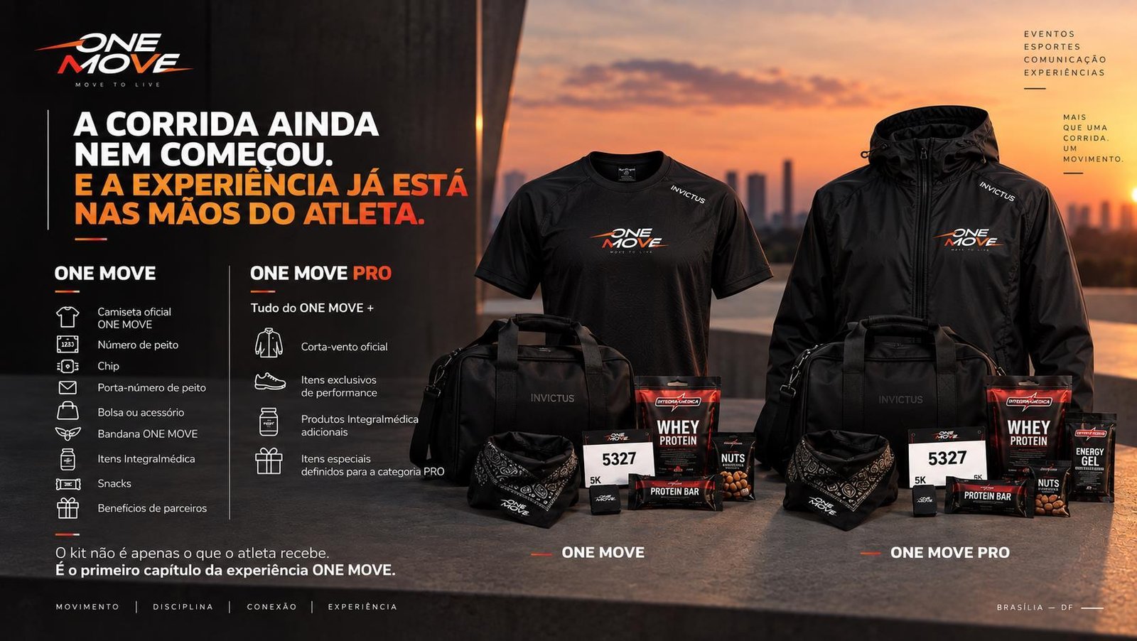 Kits ONE MOVE e ONE MOVE PRO